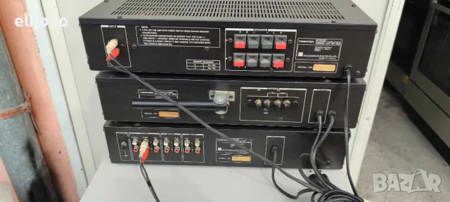 Стерео усилвател, предусилвател, тунер Toshiba, снимка 13 - Ресийвъри, усилватели, смесителни пултове - 47276598