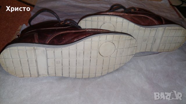 Обувки от естествена кожа ZIGN, снимка 3 - Мъжки боти - 43402116