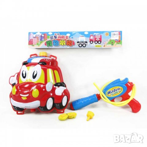 Воден пистолет с раница(резервоар за водата), снимка 1