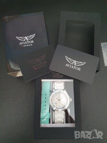 Оригинален дамски  часовник AVIATOR F-Series AVX7670L33 -64%, снимка 6 - Дамски - 38121173