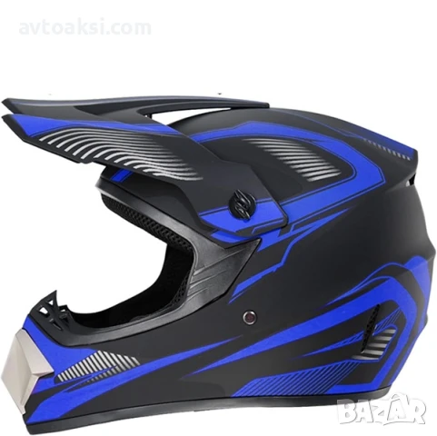 Каска Крос Мотор/Скутер/Бъги/Вело/АТВ -YF122/YF123, снимка 5 - Аксесоари и консумативи - 50748816