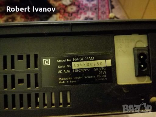 Видео магнитофон Panasonic NV-SD25AM, снимка 4 - Радиокасетофони, транзистори - 28972175