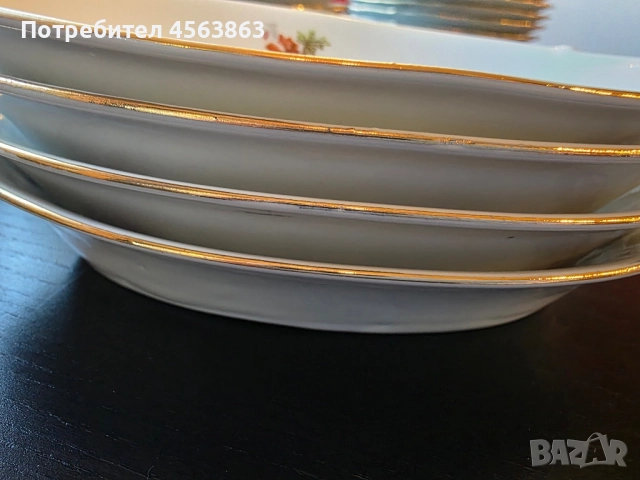 Порцеланови елипси, снимка 4 - Чинии - 51527515