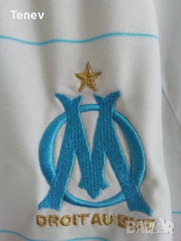 Olympique Marseille Adidas оригинална футболна тениска фланелка Олимпик Марсилия размер М 2010/2011, снимка 8 - Тениски - 38345599
