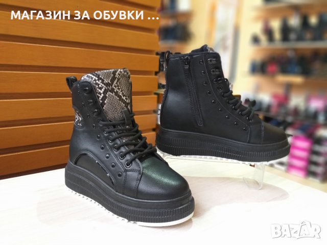 ДАМСКИ БОТИ -код:1872-1, снимка 4 - Дамски боти - 39474486