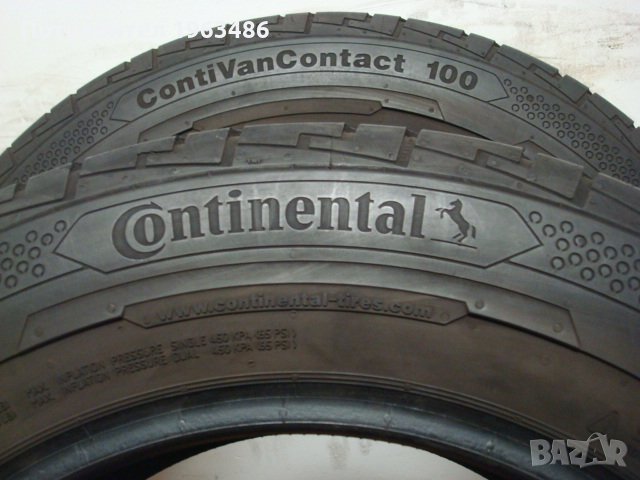 4 бр. 215/65/16С Continental / бус летни гуми, снимка 11 - Гуми и джанти - 27835122