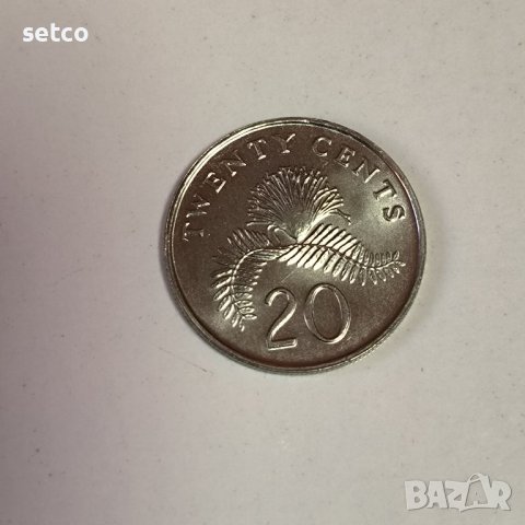 Сингапур 20 цента 1990 година ж7
