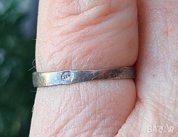сребърен пръстен , снимка 2 - Пръстени - 51777534