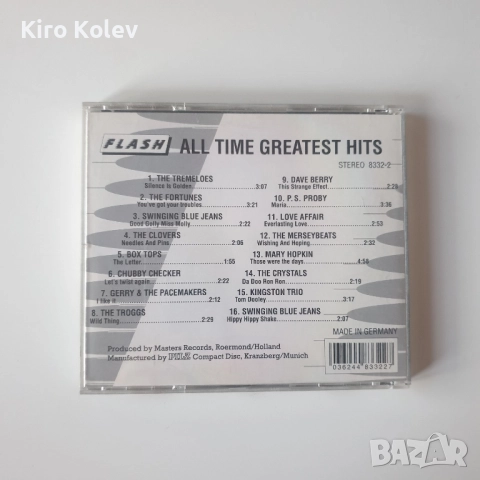 all time greatest hits chubby cheker the tremeloes cd, снимка 3 - CD дискове - 51861636