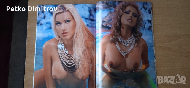 Playboy бр. 18 Двойна фотосесия на сестрите Ива и Весела, снимка 2 - Списания и комикси - 53561521