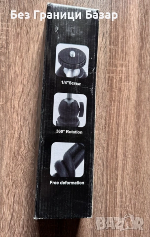 Нов Универсален статив VC-300 за телефон, фотоапарат и екшън камера, снимка 2 - Чанти, стативи, аксесоари - 53340429