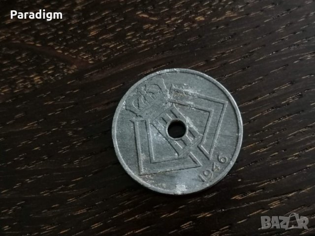 Монета - Белгия - 25 цента | 1946г., снимка 2 - Нумизматика и бонистика - 28394577