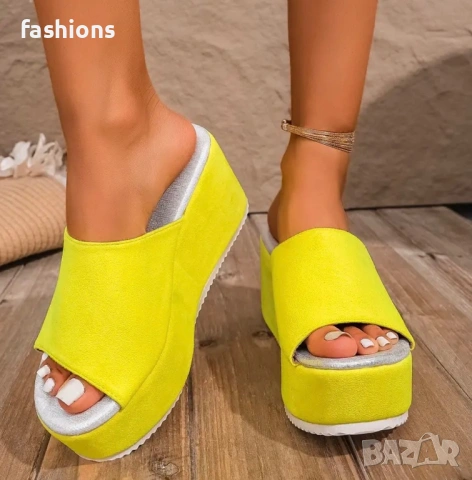 Чехли на платформа номер 42, снимка 3 - Чехли - 53247355