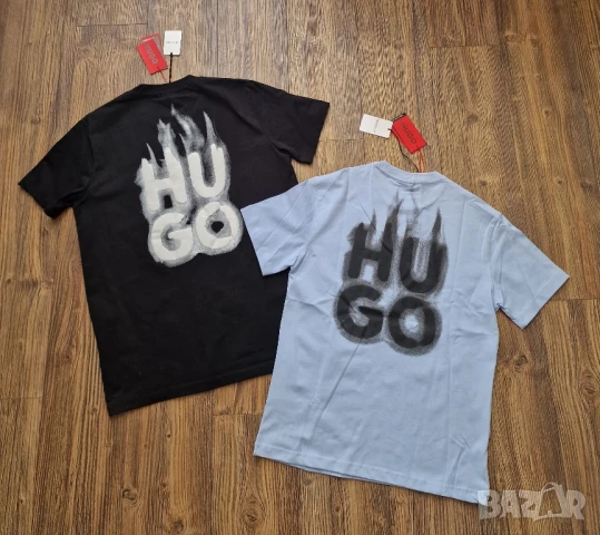 Страхотна мъжка тениска HUGO BOSS Размери S , M, L , XL , 2XL , 3XL , снимка 2 - Тениски - 51120466