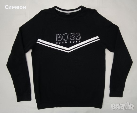 Hugo Boss Sweatshirt оригинално горнище S Бос памучен суичър