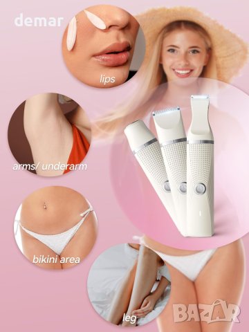 Безжичен дамски тример Unibono, снимка 5 - Тримери - 43106463