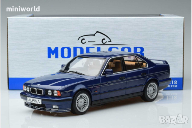 BMW ALPINA B10 4.6 E34 1994 - мащаб 1:18 на MCG моделът е нов в кутия, снимка 6 - Колекции - 44894039
