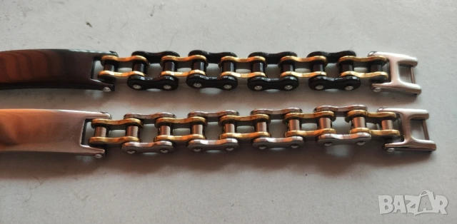 Мъжки гривни от неръждаема стомана, снимка 8 - Гривни - 50657658