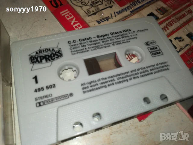 C.C.CATCH-ORIGINAL TAPE 1408251114, снимка 2 - Аудио касети - 51363041