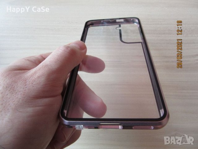 Двоен 360 градуса магнитен кейс калъф за Samsung Galaxy S21 FE / S21, снимка 9 - Калъфи, кейсове - 32070991