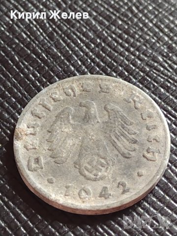 ЧЕТИРИ МОНЕТИ 1 райхспфенинг различни години НАЦИСТКА ГЕРМАНИЯ ТРЕТИ РАЙХ С СВАСТИКА 31577, снимка 9 - Нумизматика и бонистика - 38468182