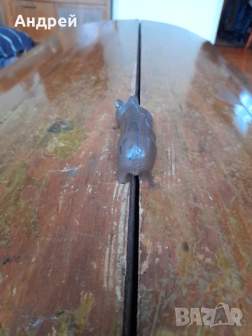 Стара керамична мечка #2, снимка 4 - Други ценни предмети - 52258195