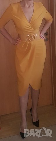 Елегантна нова рокля с еластичност Fervente , снимка 2 - Рокли - 27598279
