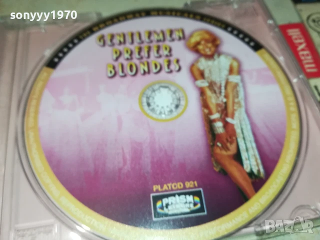 gentlemen prefer blondes cd 0306251145, снимка 7 - CD дискове - 50531719