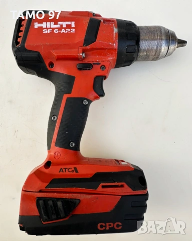 Hilti SF 6-A22 ATC - Безчетков акумулаторен винтоверт 22V 2.6Ah, снимка 2 - Винтоверти - 53193283