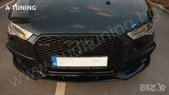 Предна броня за Ауди А6/C7 facelift/RS6/Audi A6 2016 2017 2018, снимка 11 - Тунинг - 33299310