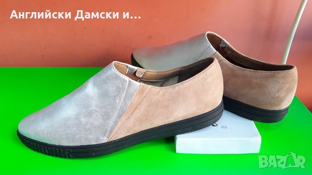 Английски дамски обувки естествена кожа-GEOX 2 цвята, снимка 2 - Дамски ежедневни обувки - 28597910