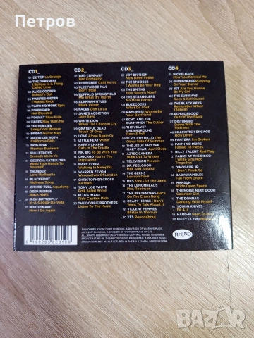 СД-Дискове"Rock Classics"(4,CD), снимка 2 - CD дискове - 53215335