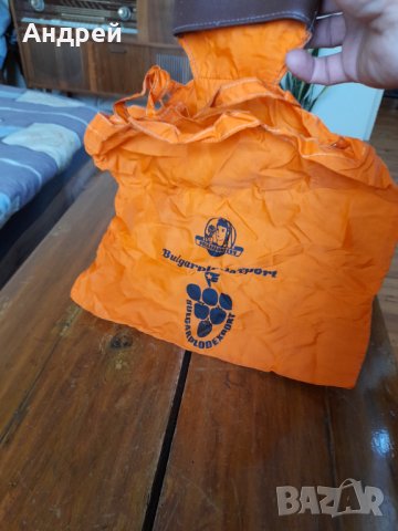 Стара торба,торбичка Булгарплодекспорт,Bulgarplodexport, снимка 5 - Други ценни предмети - 32418306