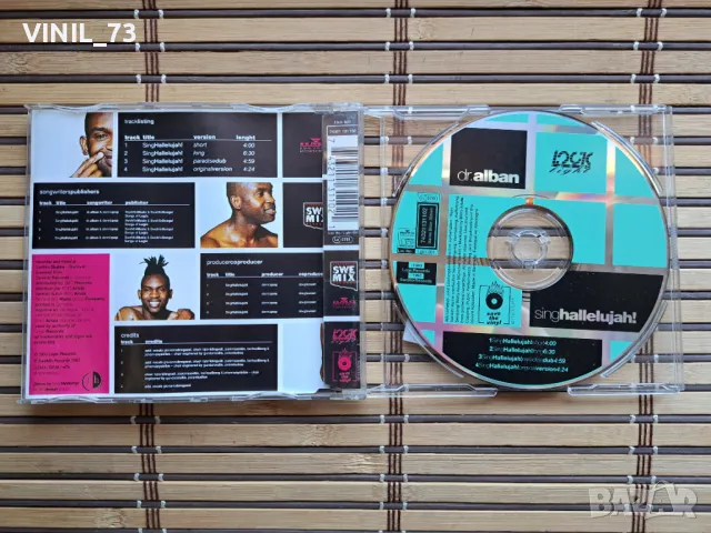 Dr. Alban – Sing Hallelujah!, снимка 2 - CD дискове - 50345664