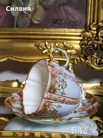 *Aynsley* Антикварен сет 🌿Чаша с чинийка 