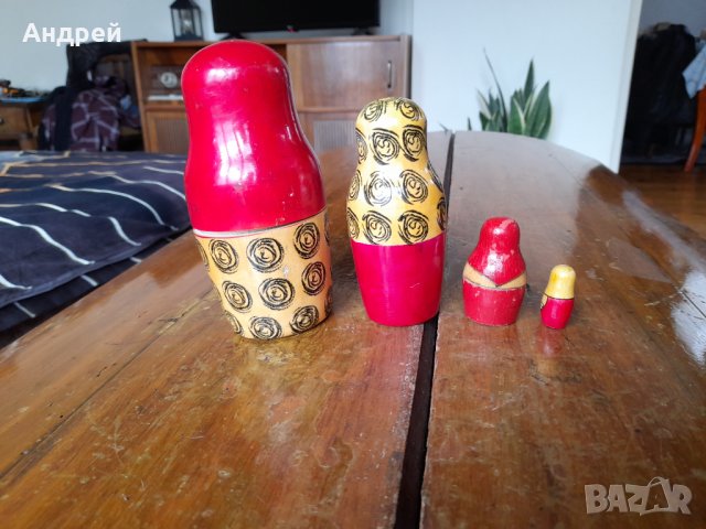 Стара Матрьошка,матрьошки #20, снимка 4 - Колекции - 40417327