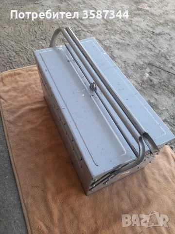 метален куфар за инструменти, снимка 3 - Куфари с инструменти - 53417464