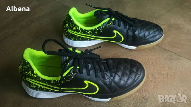 NIKE TIEMPO Leather Football Shoes Размер EUR 40 / UK 6 за футбол естествена кожа 297-14-S