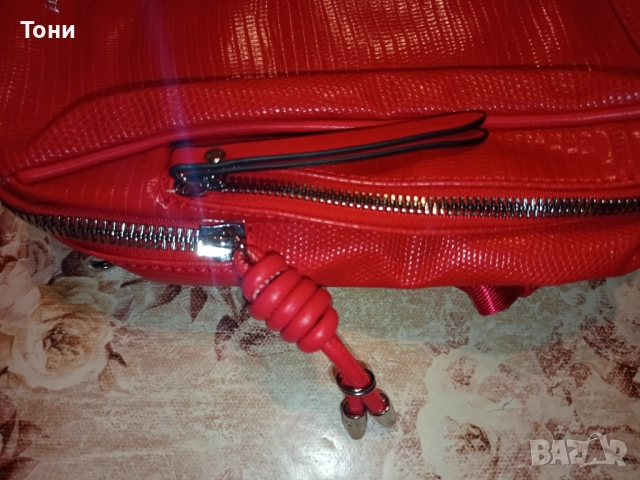 PAOLO BOCELLI Оригинал Нова Кожена Дамска Раница , снимка 6 - Чанти - 52418686