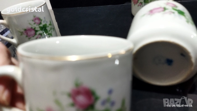 стар български порцелан чаши за чай, снимка 11 - Антикварни и старинни предмети - 51629025