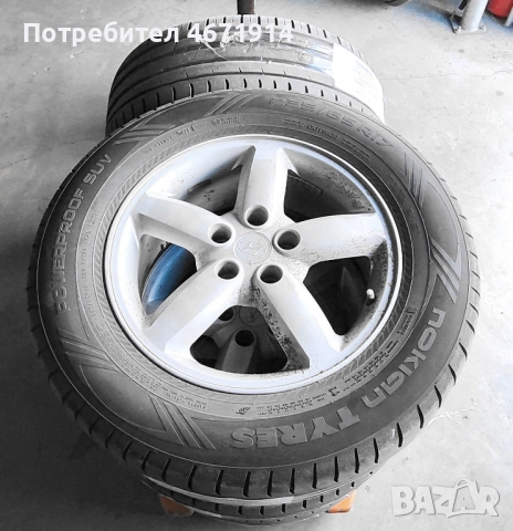 продавам 4 летни гуми 17' NOKIAN POWERPROOF SUV за джип