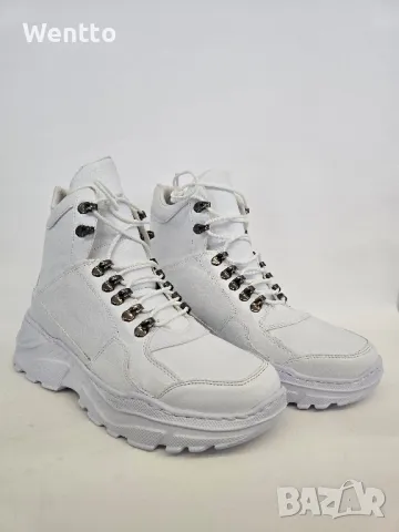 Мъжки боти - Бели