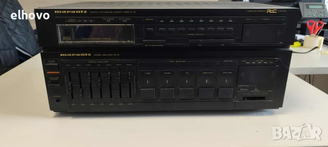 Стерео усилвател и тунер Marantz TA-70, снимка 2 - Ресийвъри, усилватели, смесителни пултове - 51201257