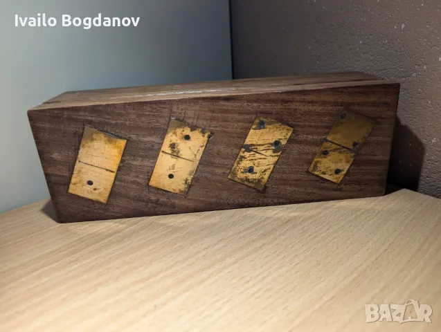 Дървено домино., снимка 5 - Шах и табла - 49066978