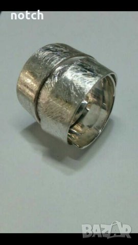 Сребърен пръстен, снимка 1 - Пръстени - 28584901