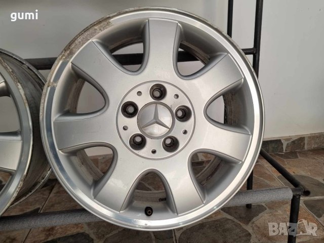 4бр 16ски джанти Mercedes C класа 5х112мм A160076, снимка 2 - Гуми и джанти - 43816276