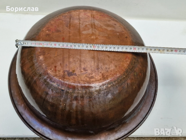 Меден леген, снимка 6 - Антикварни и старинни предмети - 51555752