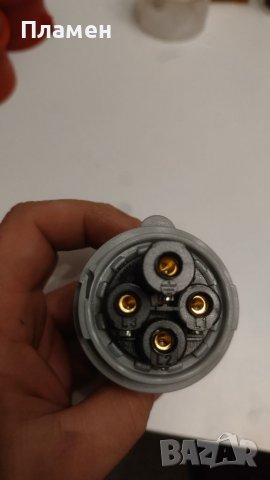 Трифазни Щепсели 16A 4pin IP44 Palazzoli Multimax, снимка 4 - Резервни части за машини - 39687842