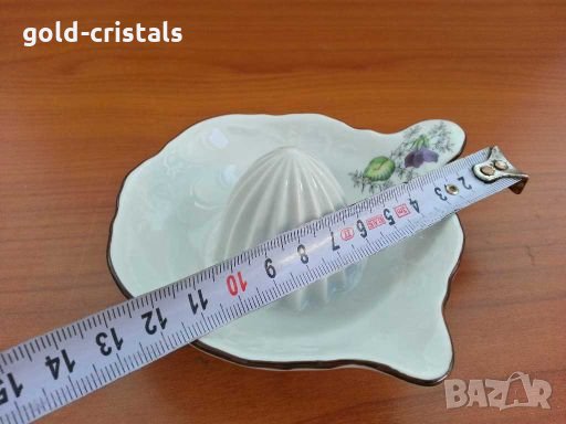  порцеланова лимоноизтисквачка, снимка 5 - Антикварни и старинни предмети - 28765628