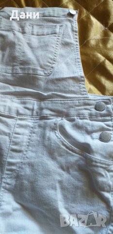 Гащеризон бял H&M, снимка 4 - Детски панталони и дънки - 32781501